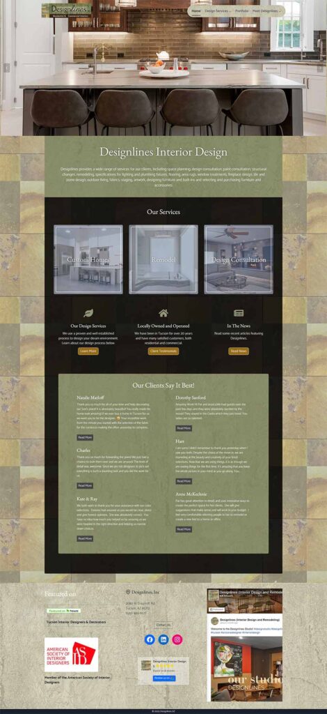 Designlines Interior Decorator Website Designlines Interior Decorator Website